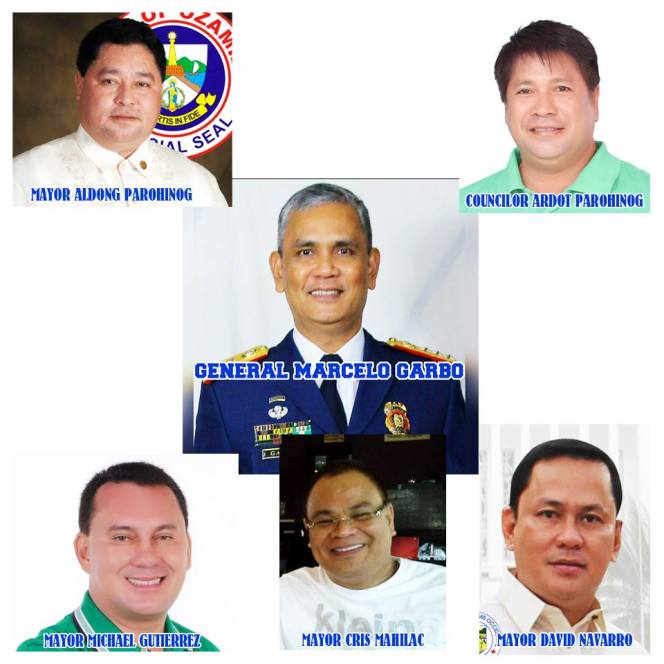 pnp garbo ozamis city mayor parohinog clarin mayor navarro sinabacan mayor mahilac lopez jaena mayor gutierrez  all in misamis occidental